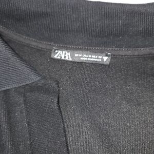 Zara Black Polo Shirt